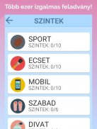 Új Szókereső - ingyenes szókirakó játékok magyarul screenshot 1