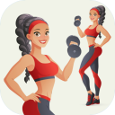Fitness workout at home Icon