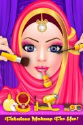hijab boneca moda salão de jogo de vestir screenshot 2