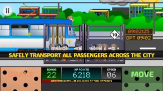 Tram Driver Simulator 2D - light rail train sim screenshot 1