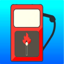 Gas Station Trabalhador: 3D bo Icon