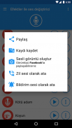 Efektler ile ses değiştirici screenshot 4