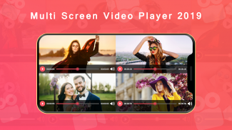 Multi Screen Video Player 2019 screenshot 1