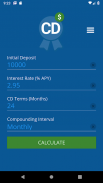 Certificate of Deposit Calc screenshot 1