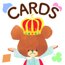 Card Playing the bears' school Icon
