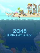 2048 Kitty Cat Island screenshot 6