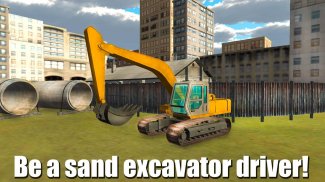 Heavy Excavator Driver Sim 3D screenshot 0