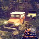 Offroad Jeep Driving Adventure Icon