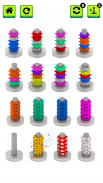 Nuts and Bolts Color Sort Game screenshot 2