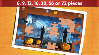 Puzzlespiel Halloween Kinder screenshot 5