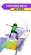 Sky Skate Long Hair Race 3D screenshot 0