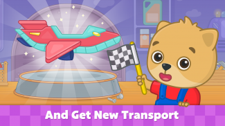 Bimi Boo Car Games for Kids screenshot 1