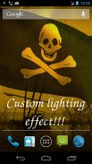 3D Pirate Flag Live Wallpaper screenshot 4
