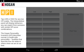 Hogan Pick 2 HPI screenshot 2