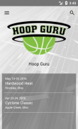 Hoop Guru Events screenshot 0