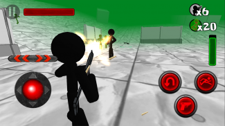 Stickman Contre Zombie 3D screenshot 3