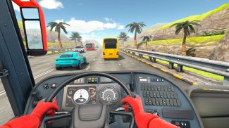 Racing in Bus - Bus Games screenshot 1