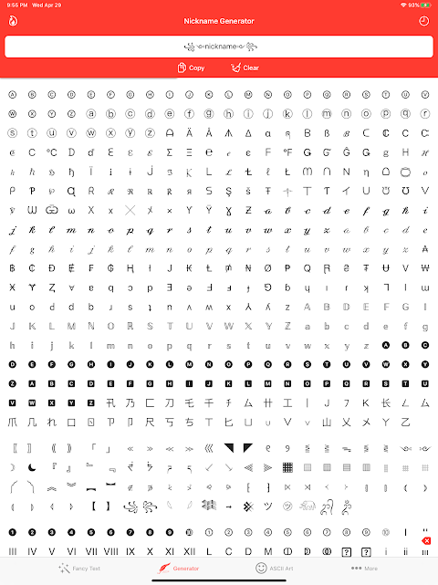 Fancy text generator & symbols for Android - Download