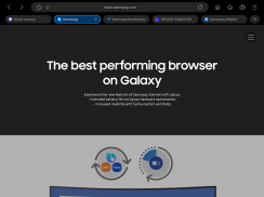 Samsung Internet 브라우저 베타 screenshot 0