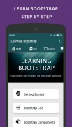 Learning Bootstrap 4  - Tutorial screenshot 0