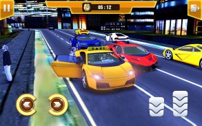 Cidade Taxi Driving Simulator 17 - Sport Car Cab screenshot 0