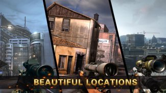 لعبة Sniper 3D Strike Assassin Ops - لعبة التصويب screenshot 1