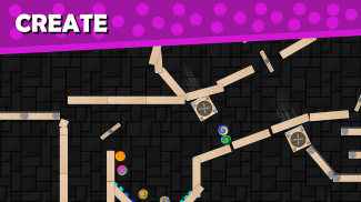 Sandbox 2D: Marble Run screenshot 2