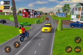 Offroad Bike Taxi Driver: Motorcycle Cab Rider screenshot 5