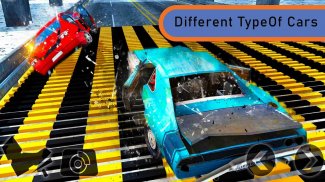Drive GT 100 Speed Bump Car Crash Simulator Stunt screenshot 3