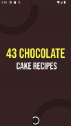 Recetas de pastel de chocolate screenshot 2
