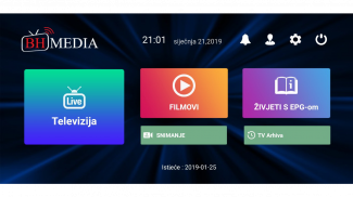 BHMedia TV screenshot 1