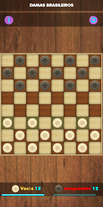 Jogo de damas- Jogadas básicas- draughts game, checkers game 