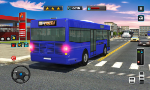 Gas Station Bus Parking Games screenshot 4