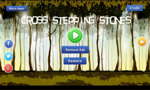 Cross Stepping Stones - forest screenshot 0