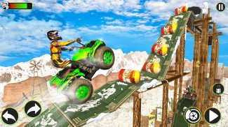 Snow ATV Quad Bike Stunts Race screenshot 4