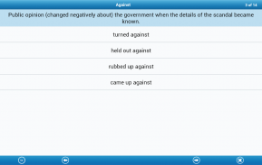 Phrasal Verbs Lite screenshot 12