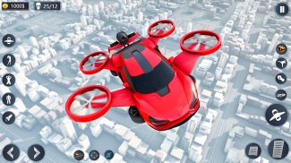 Flying Car Robot Game Car Game screenshot 4
