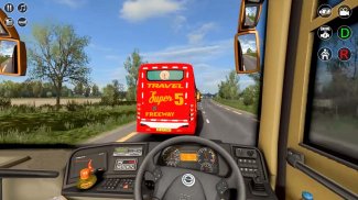 Coach Bus Driving Simulator 3d screenshot 0