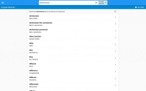 Albanais-Français Dictionnaire screenshot 4