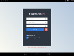 EasyAccess 2.0 screenshot 1