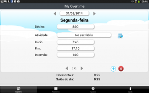 My Overtime - Controle Horário screenshot 6