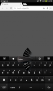 لوحة المفاتيح موضوع الظلام screenshot 8