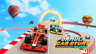 Formel-Auto Stunt Racing - Unmögliche Tracks Spiel screenshot 2