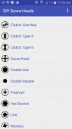 DIY Screw Heads & Drivers Free screenshot 0