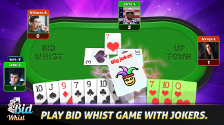 Bid Whist Free – Classic Whist 2 Player Card Game screenshot 0