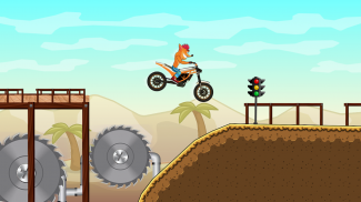 Bike Stunt Evolution 2D-Rennen screenshot 5