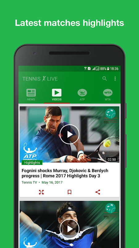 ATP WTA Live App