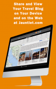 Jauntlet Travel Blog & Journal screenshot 1