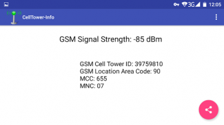 Cell Tower Info and Signal screenshot 0