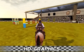 Derby horse Riding Finish Quest Race Jump screenshot 3